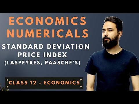 Class 12 Economics Numericals || Model Question Solution || Standard Deviation || Price Index || NEB