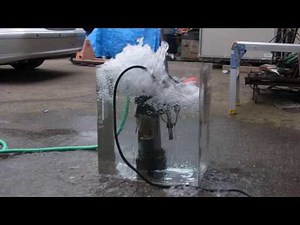 荏原製作所 水中ポンプ 動作確認動画