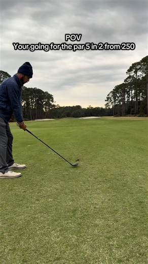 When the games on, you go for it in two 🏌️‍♂️🔥 Jekyll island pine lakes course was awesome.. full 9 hole video coming to YT soon! Did we finally shoot under par on the channel? 👀 Subscribe to find out soon! #golf #par5 #fallgolf #georgiagolf #jekkylisland #golfstagram #reels #fblifestyle #fyp | Drew Doesgolf