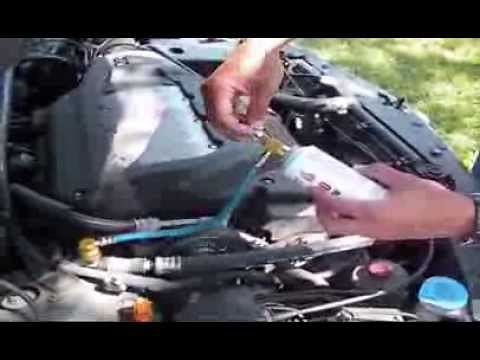 Acura 3.2TL AC System Recharge the Easy Way