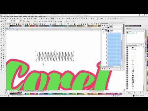 Tutorial CorelDRAW® Mimicking Embroidery & Stitching Webinar