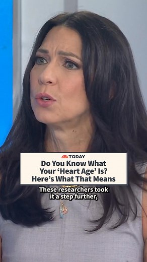 41K views · 112 reactions | A new study shows that your heart might be aging faster than the rest of you. Researchers looked at more than 14,000 people between the ages of 30 and 79 and found most have a so-called heart age that’s much older than their chronological age. Here's what you need to know. | Today Show | Facebook