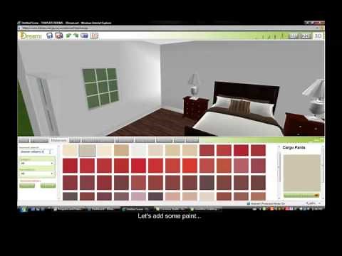 4 Minute Room Design On 3Dream 3D room planner