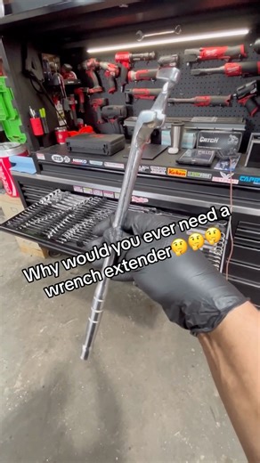 Why would you need a wrench extender in your arsenal🤔 #tools #mechanic #toolbox #extend #torque #power #wrench #capritools #toolsrus #demo #affordable #cool | Tools R Us
