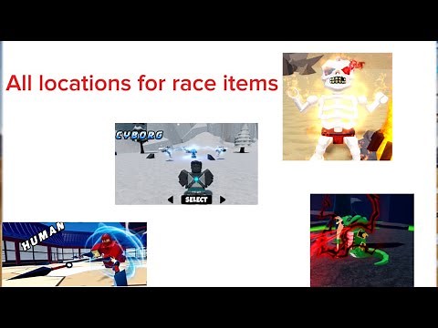 All locations of items for race upgrade in Ninjitsu master of elements
