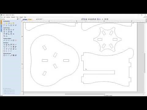 3 Legged Table - Drawing | Vectric V11 Tutorials