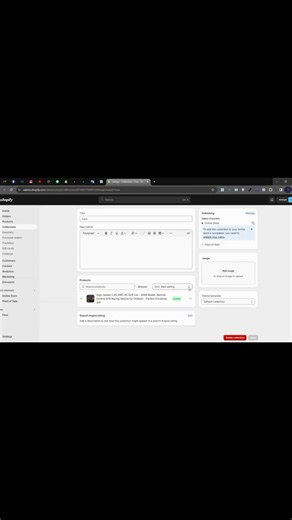 How To Create Collection On Shopify