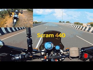 Royal Enfield Scram 440 Top Speed Test & Engine Refinement Review Real Ride Feedback