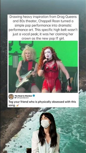 A Pop Star Is Born On Stage 🌟#PopCulture #MusicFestival #ChappellRoan #GoodLuckBabe