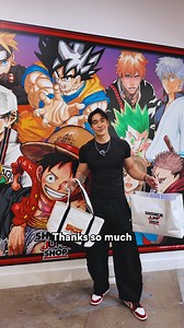Shop with @brolicpump at the SHONEN JUMP SHOP in the American Dream Mall! Get Japanese-imported merch from your favorite Shonen Jump series at this limited-run pop-up from now until Jan 20th 🛍️ | VIZ Media