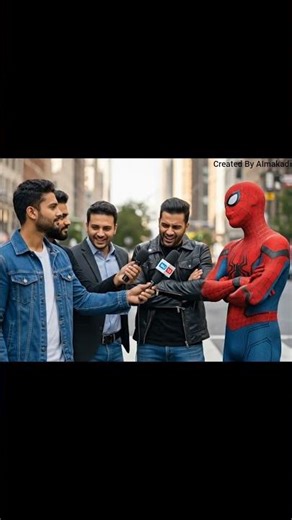 Spiderman Interview l Funny Reply l Wait For End l #shorts