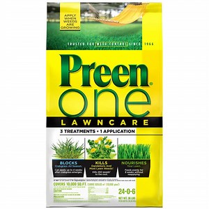 Reviews for Preen 36 lbs. One Lawncare, Covers 10,000 sq. ft. (24-0-6) | Pg 1 - The Home Depot