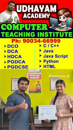 UDHAYAM ACADEMY #java #computerscience #tuition #motivation #udhayamacademy #10thtuition #c #ai
