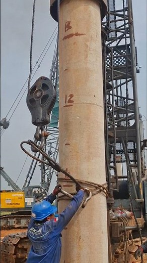 guide rod diesel hammer operation