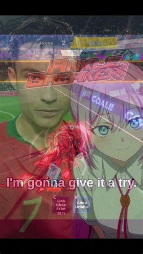 I BECAME RONALDO IN BLR!🔥🥀 #bluelockrivals #roblox #robloxshorts #donlorenzo #bluelock