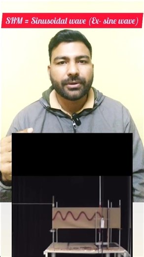 SHM = Sinusoidal wave (Example -sine wave) #physics #explorephysics #shortsfeed @PhysicsPulse01