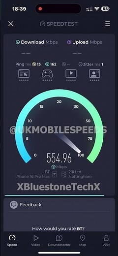 BT Global (Free Wifi) Speedtest Sheffield #eeuk #wifi #ukmobilespeeds #telecom #speedtest