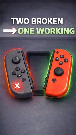 Both Were Useless… Until I Did This #nintendoswitch #nintendo #repair #switch #electronicsrepair