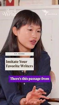 Imitate Your Favorite Writers - R.F. Kuang