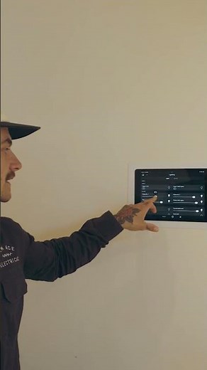 Control 4 installation for yoga studio #control4 #automation #lighting #electrician #sparky