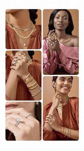 JCPenney on Instagram: "Layer up and let your accessories do the talking 💎 Rings, necklaces, bracelets, all at up to 75% off. Shop the sale at the link in our bio ✨"