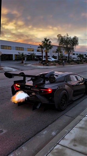 INSANE Super Trofeo V10! 🔊 Spitting FLAMES and Burnout 🚀 | LAMBORGHINI DONUTS 💥