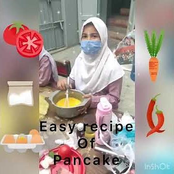 Easy recipe of pancake || wow yummy || talented kids