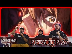 DEATH NOTE FINALE!! DEATH NOTE EPISODE 37 - "NEW WORLD" - REACTION!!!!