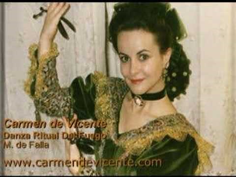 Carmen de Vicente on Castanets: Danza Ritual del Fuego