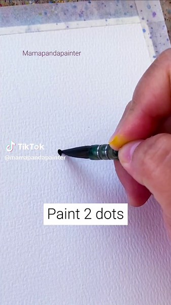 Easy Abstract Flowers Watercolor Tutorial