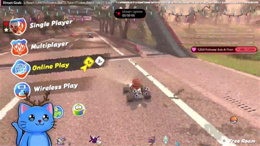 12 Hour Community Stream to Celebrate Raising $4,000 for the Trevor Project! Mario Kart World! :D | S:07 E:55