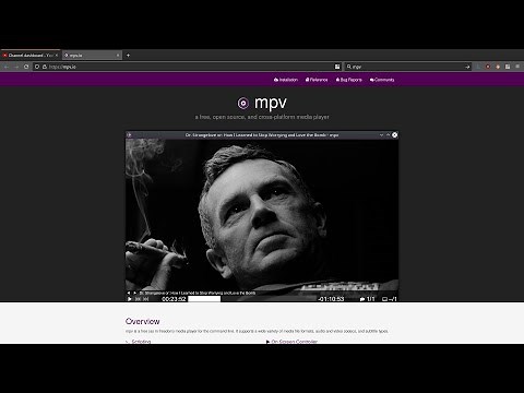 mpv not playing audio on youtube videos, fix it with ffmpeg