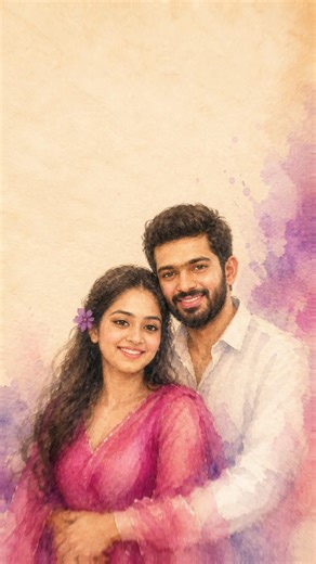 Couple Art Photo Prompt | Instagram Trending Couple Art Photo Editing Prompt | Couple Ai Art Image