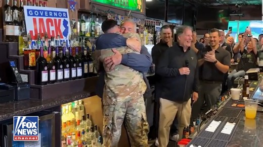 HERO’S HOMECOMING: Cheers erupt as New Jersey GOP gubernatorial nominee Jack Ciattarelli’s son—an Army captain serving overseas—makes a surprise appearance on the campaign trail. | Fox News