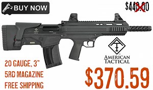 American Tactical Imports Bulldog 20Ga Bullpup Shotgun $370.59 FREE S&H
