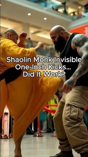 Shaolin Monk Takes On MMA Frighter In Surprising Match #kungfu #wushufight #fight #viralvideos