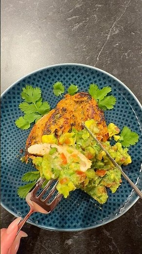 Juicy Lime Chicken and Hot Avocado Salsa