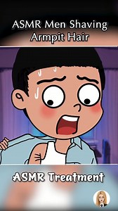 3.7K views · 26 reactions | Men Shaving Armpit Hair ASMR ANIMATION #transformation #asmr #asmrsounds #skincare #viralreels | Nikolas Bushi | Facebook
