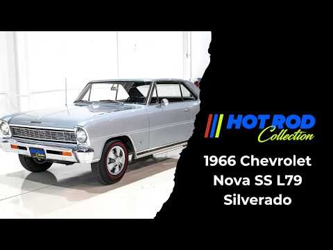 1966 Chevrolet Nova SS L79 4-Speed | Chateau Slate Metallic | Matching Numbers