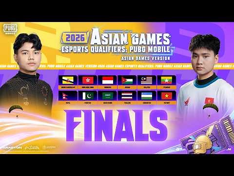 [ID] 2026 ASIAN GAMES ESPORTS QUALIFIERS: PUBG MOBILE ASIAN GAMES VERSION | FINALS | DAY 3