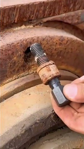Remove Stuck Bolts Like a Pro with One Simple Tool ? #shorts #youtubeshorts #tools #lifehack