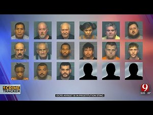 OKC Police, OBN Agents Arrest 18 During Undercover Prostitution Bust