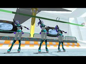 MMD Space Channel 5: OC Maria Nesmith VS Evila