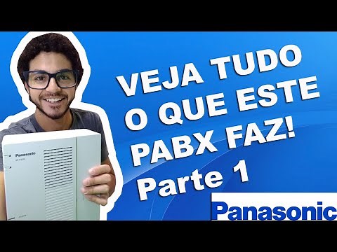 APRESENTAÇÃO RESET E CONFIGURAÇÃO PABX PANASONIC KX-HTS32 PARTE 1/2