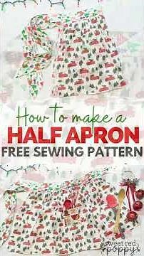 How to make a Half Apron