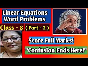 Trick to Solve Linear Equations World Problems Fast | Class 8 Maths | @ Subhasri ma'am
