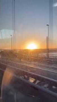 A fantastic view of a SUNSET and that beautiful bridge Queensferry Toll Crossing at Fife, SCOTLAND….