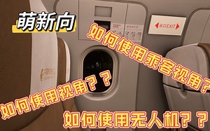 模拟飞行2020 视角使用教程！学会了可以拍大片