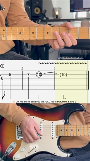 Tom Bailey Backing Tracks | Blues Soul Guitar Lick In A #blues | Instagram