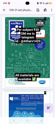 12th physics 2026 Navneet 21 Set PDF | Class 10–12 | All Subjects | message me on telegram 🔥